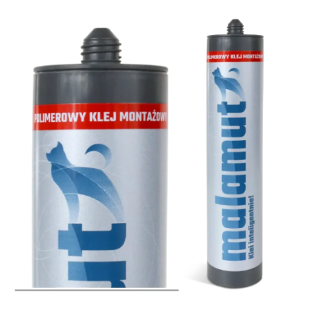 KLEJ MONTAŻOWY HIGH TACK BIAŁY PRIVATE LABEL 290ML MALAMUT