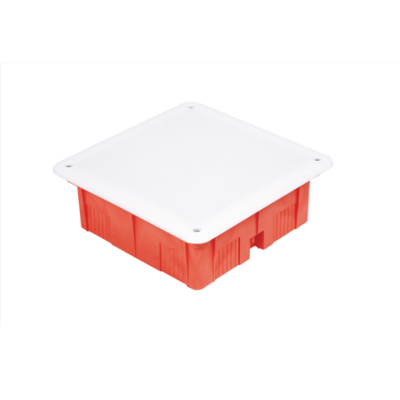 PUSZKA INSTALACYJNA PT 185X185X70 WIECZKO BIAŁE CEGLASTY INSTALL-BOX IP40