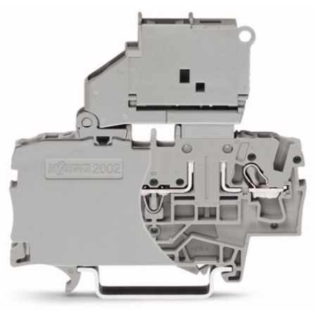 TOPJOBS ZŁĄCZKA 2-PRZEWODOWA 2,5 MM2 BEZPIECZNIKOWA SZARA