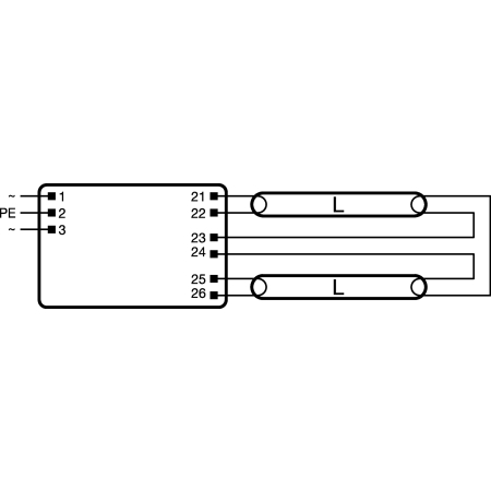QT-FIT8 STATECZNIK ELEKTRONICZNY 2X 58W 220-240 XS20 (2X58W TLD)