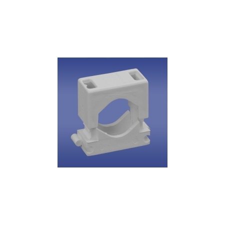 UM-16/50 UCHWYT KABLOWY WCISKANY PRZYKRĘCANY BIAŁY