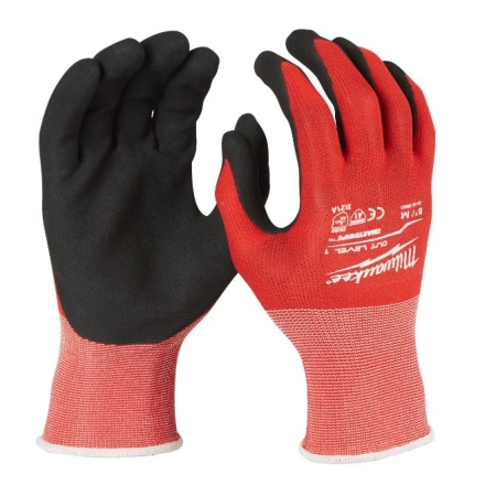 RĘKAWICE ODPORNE NA PRZECIĘCIA - POZ. A - ROZM M/8 - 1 PARA