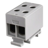 ZŁĄCZKA SZYNOWA PRZELOTOWA 2X AL/CU 1.5-50.0MM2 1000V AC/ 1500V DC ZACISK UNIWERSALNY SZARY