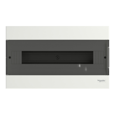 EASY9 ROZDZIELNIA PLASTIKOWA NT 18M 1X 18M N+PE 317X364X103 IP40 IK07 DRZWI DYMNE BIAŁY