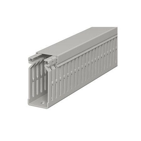 LK4 N 60025 KORYTKO GRZEBIENIOWE PERFOROWANE H60 W25 2M SZARY Z PRZETŁOCZENIEM