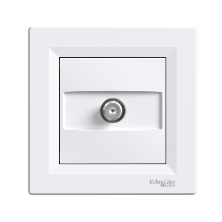 Schneider Electric Asfora, gniazdo SAT końcowe 1dB, biały, EPH3700121