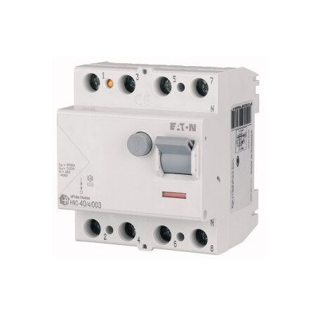 HNC-40/4/003 40A/ 30MA/AC WYŁĄCZNIK RÓŻNICOWY 40A 4P 4M 30MA AC 6KA