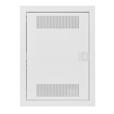 MSF RP ROZDZIELNIA PLASTIKOWA MULTIMEDIALNA PT 28M 2X 12M Z PŁYTĄ IP30 478X358X94 DRZWI METAL BIAŁY