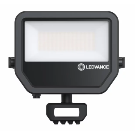FLOODLIGHT 50 CZARNY OPRAWA NAŚWIETLACZ LED 27W/ 41W NW 4000K 4000LM/6000LM IP65 + CZUJNIK RUCHU