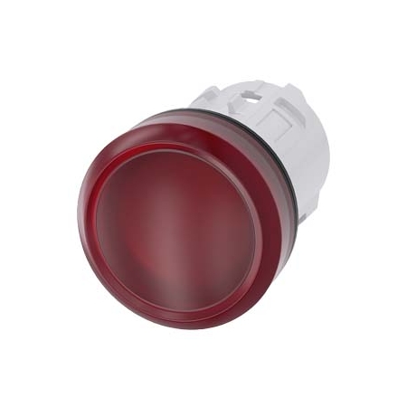 SIRIUS ACT GŁOWICA LAMPKI SYGNALIZACYJNEJ LED 22MM PŁASKI CZERWONY