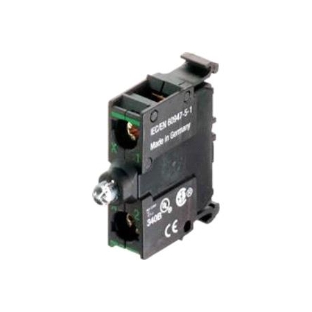 M22-LEDC-W BLOK LED 12-30V AC/DC MONTAŻ DO ŚCIANKI TYLNEJ ZACISKI ŚRUBOWE BIAŁY