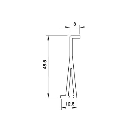 PRZEGRODA KANAŁU 60 WDK PVC WDK