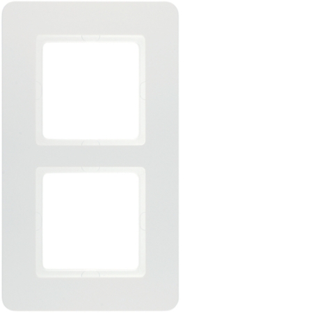 Q.7 BIAŁY AKSAMIT RAMKA 2X