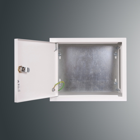 RZ-1NN OBUDOWA METALOWA NT 235X285X175 DRZWI PEŁNE Z PŁYTĄ IP30 BIAŁY