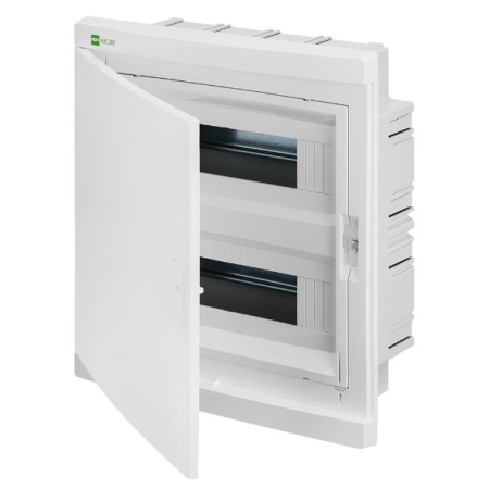 ELEGANT ROZDZIELNIA PLASTIKOWA PT 24M 2X 12M N+PE IP40 IK05 350X310X102 DRZWI PEŁNE BIAŁY