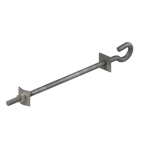 ŚRUBA HAKOWA M16-420  OCYNK OGNIOWY