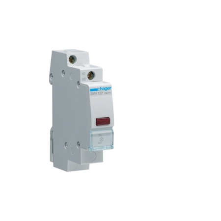 SVN122 LAMPKA SYGNALIZACYJNA MODUŁOWA 1X LED 1M 230V AC CZERWONY