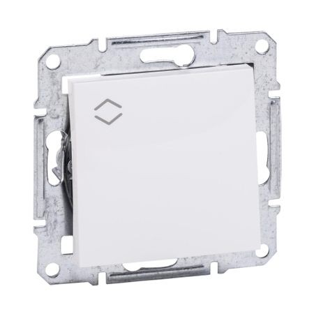 Schneider Electric Asfora, łącznik schodowy, bez ramki, biały, EPH0401421