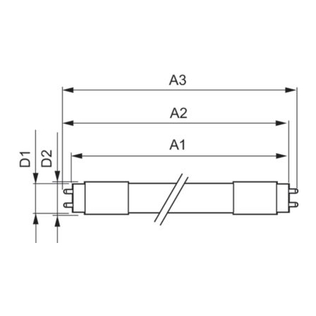 MASTER LEDTUBE HO  8W 840 ŚWIETLÓWKA LINIOWA LED 8W G13 T8 230V 840 NW 4000K 1050LM 600MM 160ST