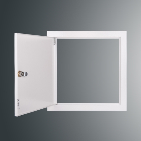 SP DRZWI REWIZYJNE  300X300 ZAMEK BIAŁE