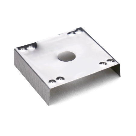 PODKŁADKA UZIEMIAJĄCA PU DO PROFILU PV 40X40mm STAL NIERDZEWNA 100SZT/OPK