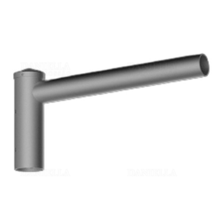 WR-4/1/0,5/5 ZP WYSIĘGNIK ALUMINIOWY ANODOWANY INOX