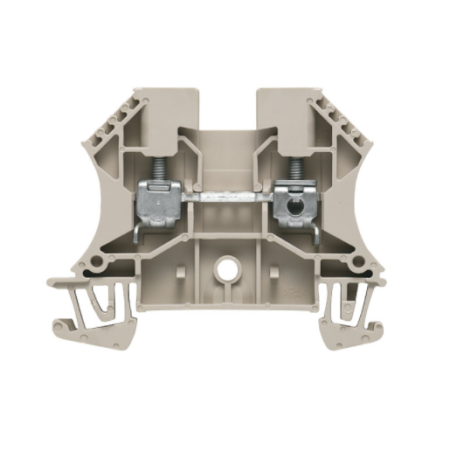 WDU  4.0 ZŁĄCZKA SZYNOWA PRZELOTOWA GWINTOWA BEŻ