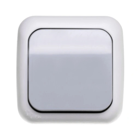 PALMIYE SZARY ŁĄCZNIK NT 1-BIEGUNOWY IP54 ZACISKI SPRĘŻYNOWE 10AX 250V