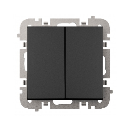 VESTRA MODUŁ CZARNY ŁĄCZNIK SERYJNY UNIWERSALNY IP20 ZACISKI SPRĘŻYNOWE 10AX 250V