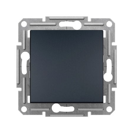 Schneider Electric Asfora, łącznik 1-biegunowy, bez ramki, zaciski śrubowe, antracyt, EPH0100371