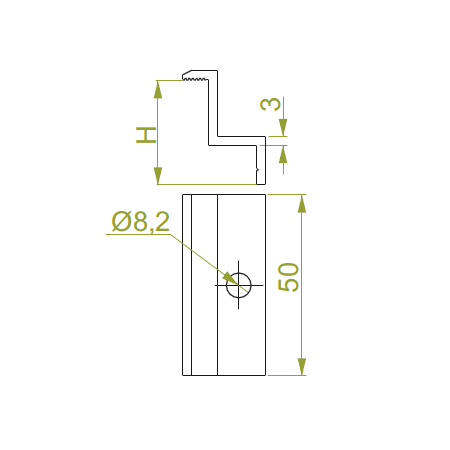 BUF 35 UCHWYT BOCZNY FOTOOGNIWA
