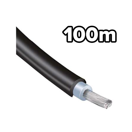 H1Z2Z2-K 1X  4 CZARNY PRZEWÓD SOLARNY PV LINKA KL.5 1000V AC / 1500V DC ODC.100M