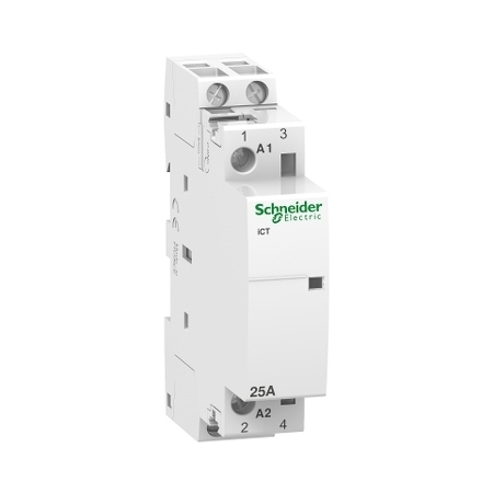 Schneider Electric Stycznik modułowy Acti9 iCT50-25-20-24 25A 2NO 50Hz 24 VAC, A9C20132