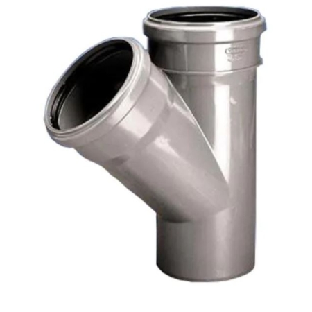TRÓJNIK PVC-U KANALIZACJA WEWNĘTRZNA 75X50/67 P HT