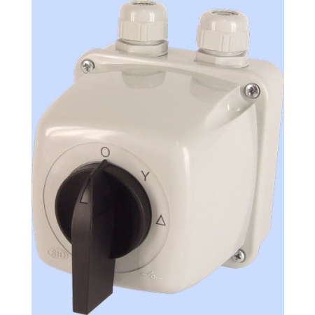 ŁUK 40-23 0-T-G ŁĄCZNIK KRZYWKOWY OB 40A IP44