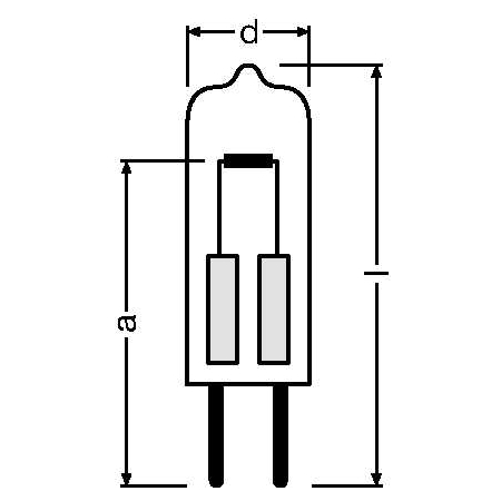 HALOSTAR OVEN ŻARÓWKA HALOGENOWA 10W G4 12V PRZEZROCZYSTA DO PIEKARNIKÓW 300ST C WW 2800K 140LM