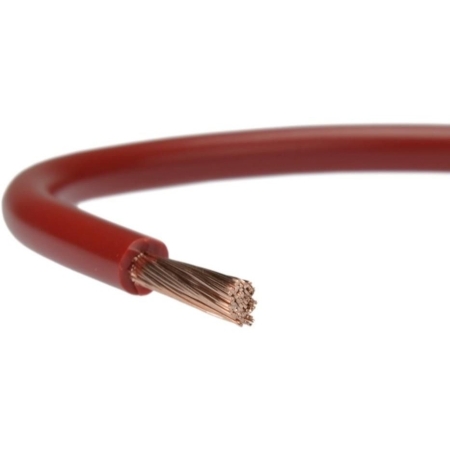 H07V-K LGY  16 CZERWONY PRZEWÓD JEDNOŻYŁOWY LINKA GIĘTKA 450/750V KL.5