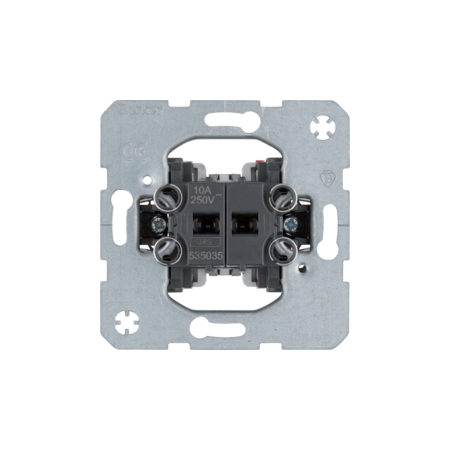 ONE PLATFORM MECHANIZM PRZYCISK 2X 2Z ZACISKI SPRĘŻYNOWE 10A 250V