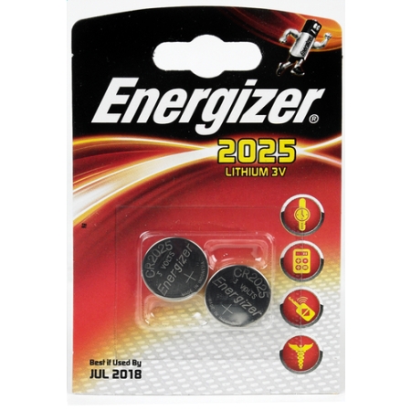 CR2025 BATERIA PASTYLKOWA LITOWA 3V 163MAH FI20 H2.5MM 2.6G BLS.1SZT.