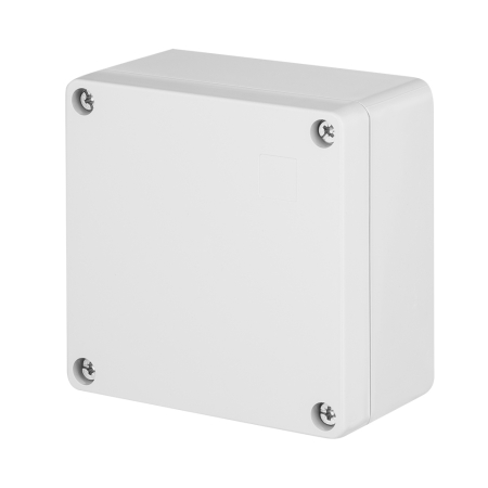 PUSZKA INSTALACYJNA NT 105X105X66 IP65 IK07 BEZ DŁAWIKÓW SZARY INDUSTRIAL