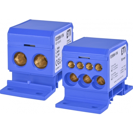 EDBM-1/N BLOK ROZDZIELCZY 160A 2X 50, 3X 25, 4X 16 ETIBOX  NIEB