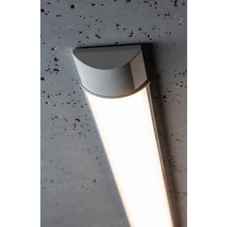 KELIO BIAŁY OPRAWA LINIOWA KLOSZOWA BELKA LED 36W NW 4000K 3600LM PF0.5 IP40 1200MM