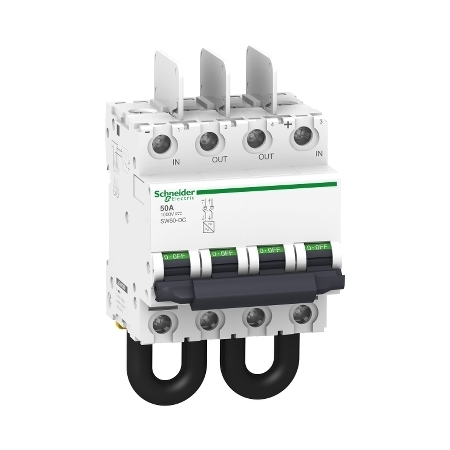 Schneider Electric Rozłącznik DC Acti9 SW60-DC-50 50A 2-biegunowy 1000VDC, A9N61699