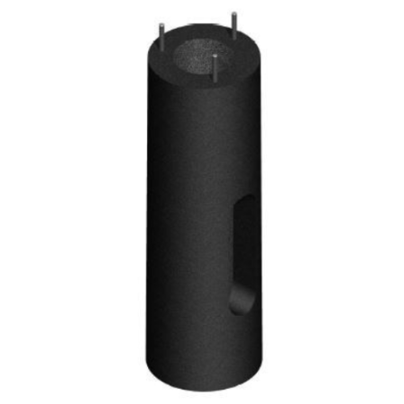 FUNDAMENT BETONOWY OKRĄGŁY B-40 WYS. 1000, ŚREDNICA 305, TRZY ŚRUBY M14X85