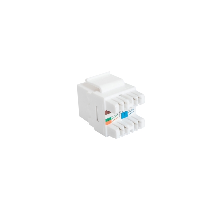 MODUŁ RJ45 KEYSTONE KAT. 6 UTP BIAŁY