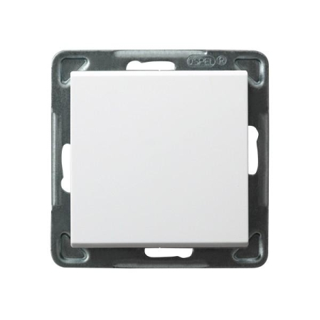 SONATA MODUŁ BIAŁY ŁĄCZNIK 1-BIEGUNOWY ZACISKI SPRĘŻYNOWE 16AX 250V