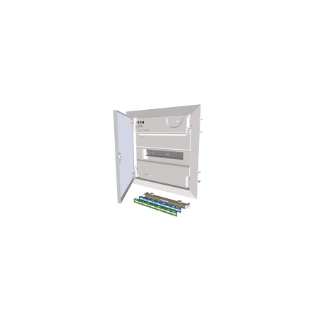 KLV-12UPS-F ROZDZIELNIA PLASTIKOWA PT 12M 1X 12M N+PE IP30 340X360X100 DRZWI PEŁNE METAL BIAŁY