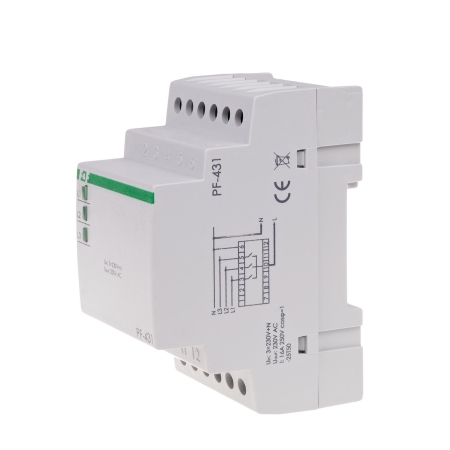PF-431 PRZEŁĄCZNIK FAZ AUTOMATYCZNY 16A 3M 3X230V+N TRUE RMS