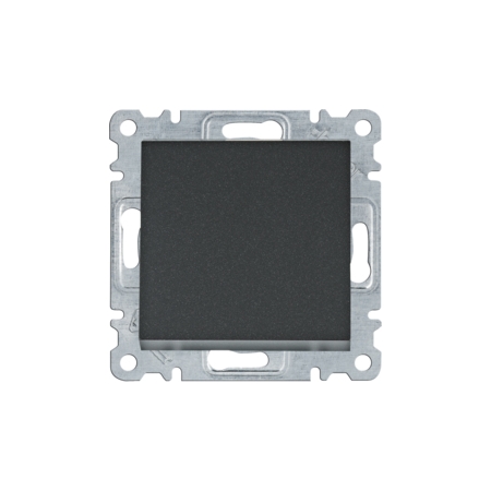 LUMINA SOUL/ INTENSE/ PASSION MODUŁ CZARNY ŁĄCZNIK 1-BIEGUNOWY ZACISKI SPRĘŻYNOWE 10AX 250V