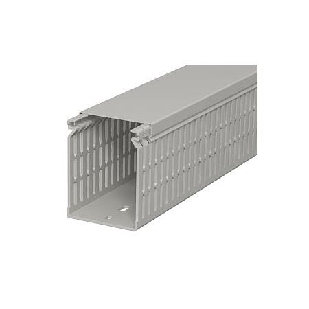 LK4 N 80060 KORYTKO GRZEBIENIOWE PERFOROWANE H80 W60 2M SZARY Z PRZETŁOCZENIEM